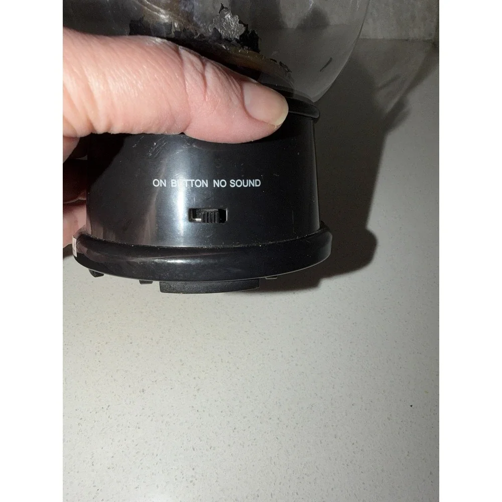 2012 Gemmy Halloween Globe Beware Cemetery Graveyard Ghosts Tornado WORKS! 6